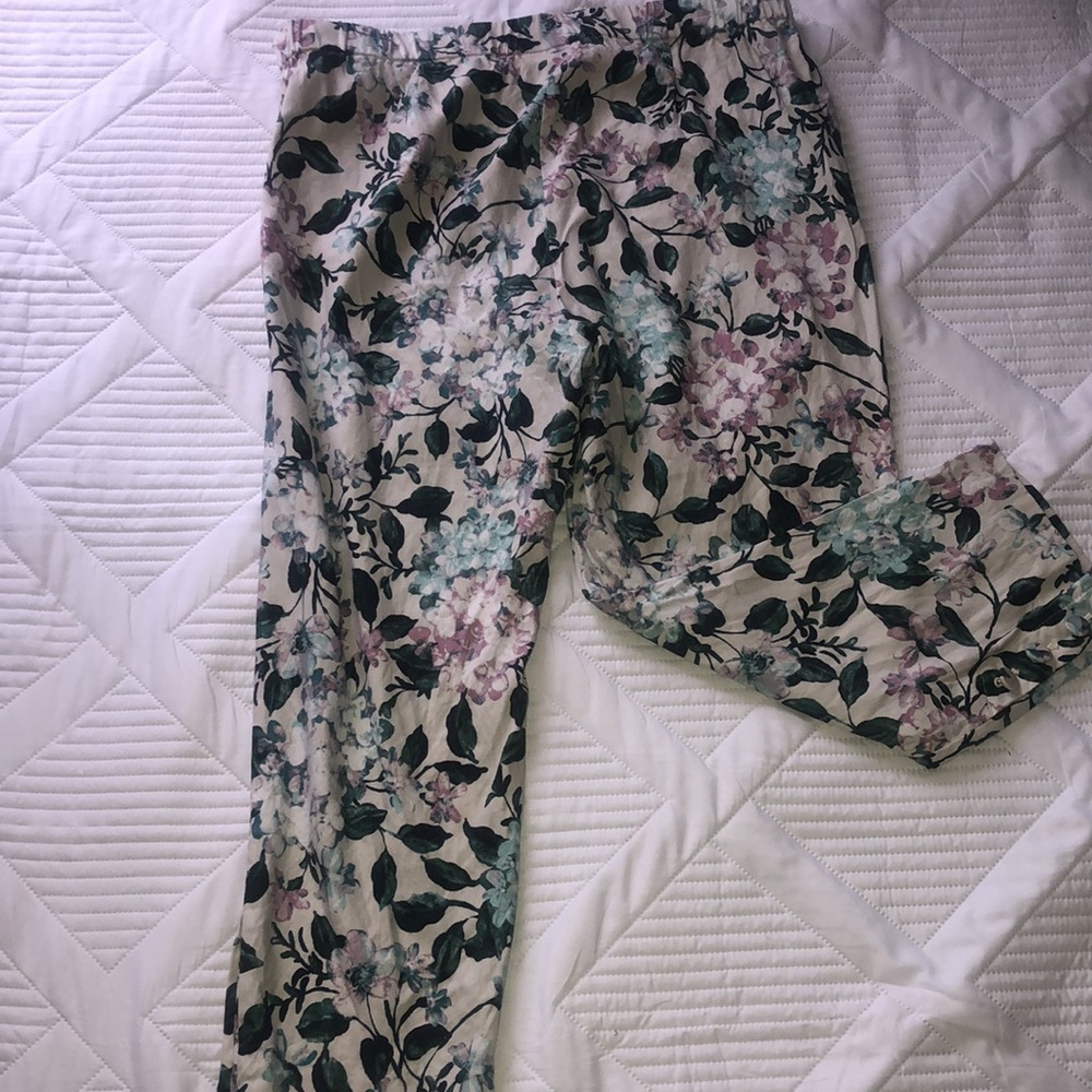 J Jill| Cropped pant| Women’s|. Size L petite| Linen cotton blend, Vacation cool - Picture 13 of 15